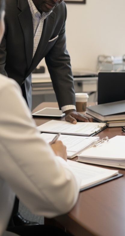 Doctor demonstrating a patient-centered approach